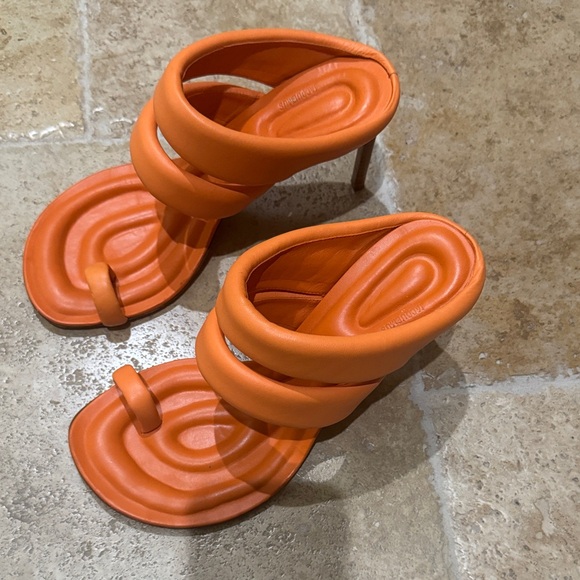 Jacquemus Orange Women's Sandals - Picture 2 of 5